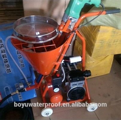 Gebouwen van kantoren Handheld cementplakmachine Beton spuitmachine