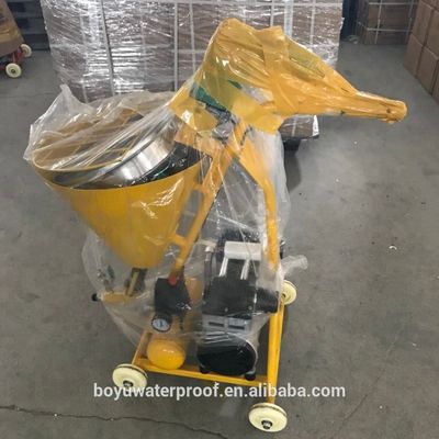 Waterdichtmachine voor het sproeien van met mortel gespoten stalen materialen
