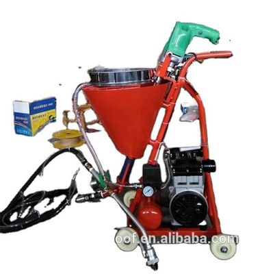 Hoogdruk kantoorgebouw staal wand spuit automatische cement zand gips machine