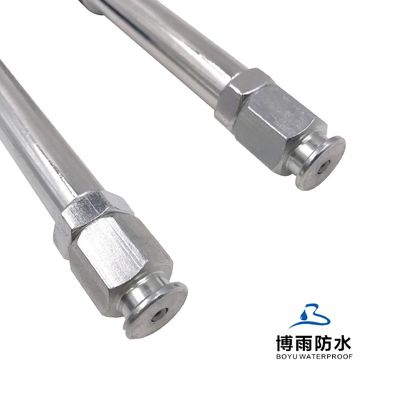 Flat Head Nipple M8 Injection Packer Steel 18*170mm Aanpasbaar ontwerp van exporteur