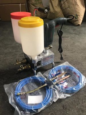 Gebouw coating injectie hars hogedruk gepoetsen machine met 2K dubbele pomp