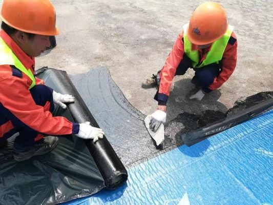 Doorlopende laag filmklem waterdicht membraan voor het bouwen van daken en spoorwegtunnels