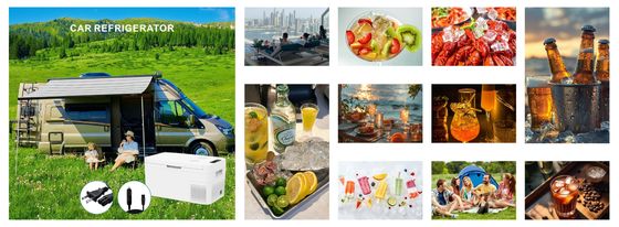 Outdoor Camping Reisauto koelkast met snelle koeling en aanpasbare opties