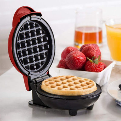 Gepersonaliseerd logo Acceptabele dubbele wafelsmaker voor snel reinigen en niet-stick koken