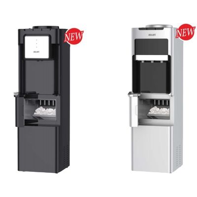 Hoge capaciteit staande water dispenser met kogel en nugget ijsmaker aanpasbaar