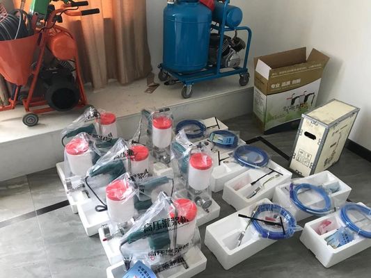 Staal- en betonacrylaat 2K hogedrukpoetsmachine voor PU-epoxy-injectiepomp