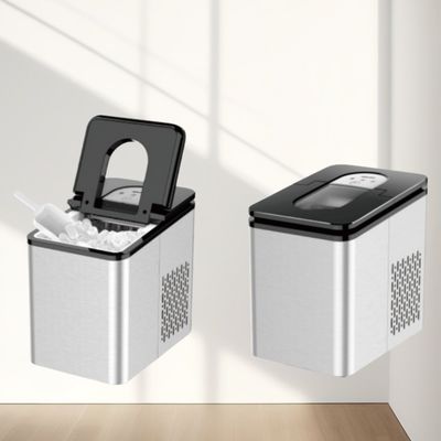 Huis Keuken Pijpleiding 3.8L Watercapaciteit IJsmaker met Touchpad Control Panel