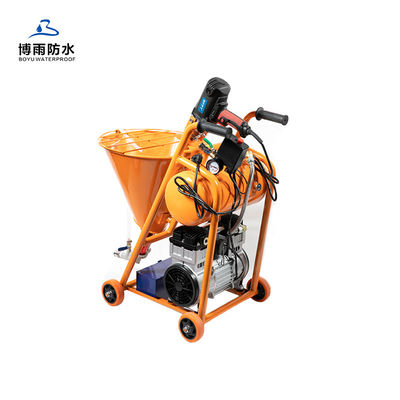 Hoogdrukmouterspray-groutingmachine voor het bekleden van gebouwen en de bouw