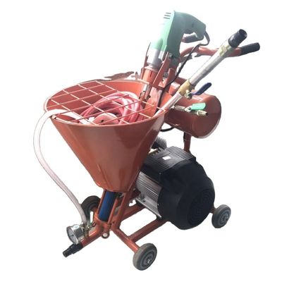 Hoogdrukmouterspray-groutingmachine voor het bekleden van gebouwen en de bouw