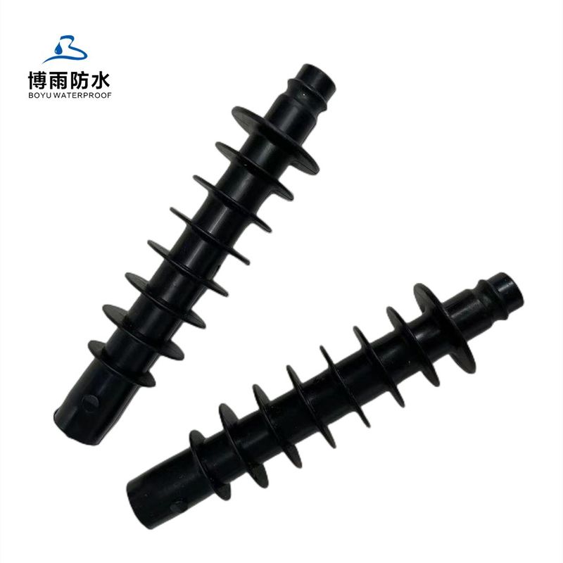 PU-injectieverpakkers 14*110mm Zwarte nylon conische verpakkers met hedendaags design